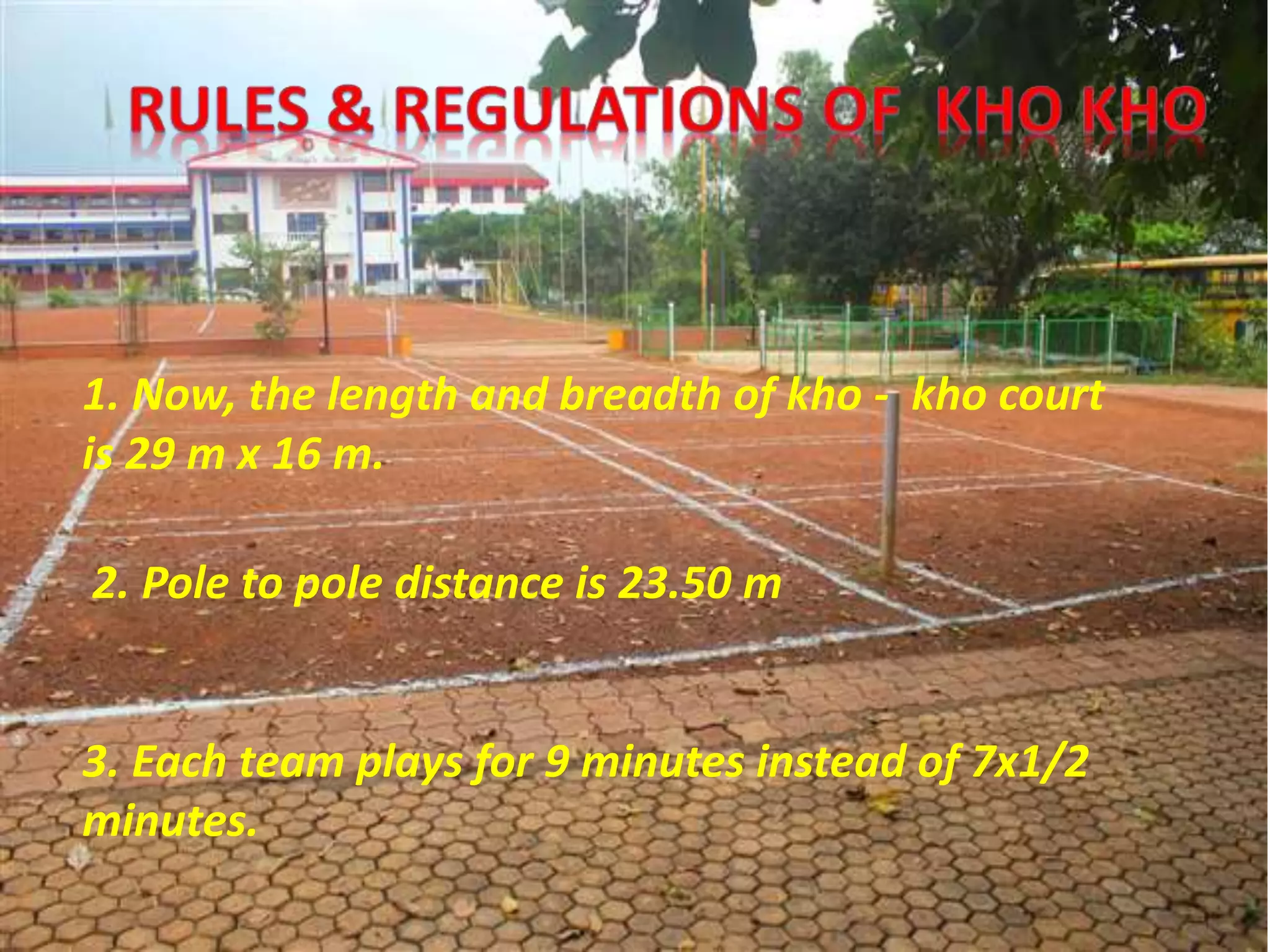 kho kho game | PPTX