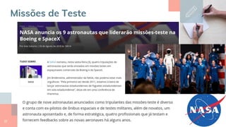 21
Missões de Teste
 