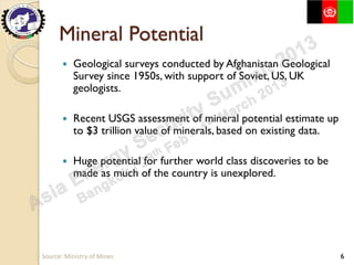 An Introduction to Petroleum & Mineral Resources of Afghanistan | PDF