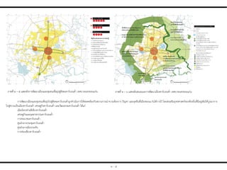 การพัฒนาเมืองและชุมชนเพื่อมุ่งไปสู่สังคมคาร์บอนต่่าถูกด่าเนินการให้สอดคล้องกับสถานการณ์ ความต้องการ ปัญหา และจุดยืนที่เมืองขอนแก่นได้วางไว้ โดยส่งเสริมยุทธศาสตร์ของท้องถิ่นที่มีอยู่เดิมให้บูรณาการ
ไปสู่ความเป็นเมืองคาร์บอนต่่า เศรษฐกิจคาร์บอนต่่า และวัฒนธรรมคาร์บอนต่่า ได้แก่
เมืองโครงข่ายสีเขียวคาร์บอนต่่า
เศรษฐกิจและอุตสาหกรรมคาร์บอนต่่า
การคมนาคมคาร์บอนต่่า
ศูนย์กลางประชุมคาร์บอนต่่า
ศูนย์กลางเมืองกระชับ
การท่องเที่ยวคาร์บอนต่่า
ภาพที่ ๒ – ๕ แสดงผังการพัฒนาเมืองและชุมชนเพื่อมุ่งสู่สังคมคาร์บอนต่่า เทศบาลนครขอนแก่น ภาพที่ ๒ – ๖ แสดงผังเสนอแนะการพัฒนาเมืองคาร์บอนต่่า เทศบาลนครขอนแก่น
๒ - ๕
 