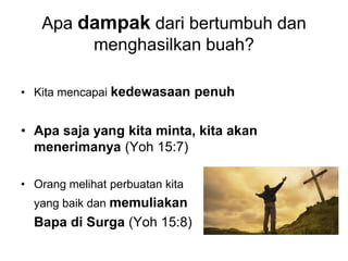 Adapemeliharaanmelalui pengajaran yang sehat dan tepat sasaran