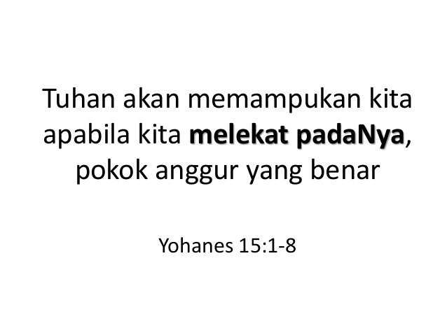 khotbah kejadian 1 28 Karakter Seperti Kristus
