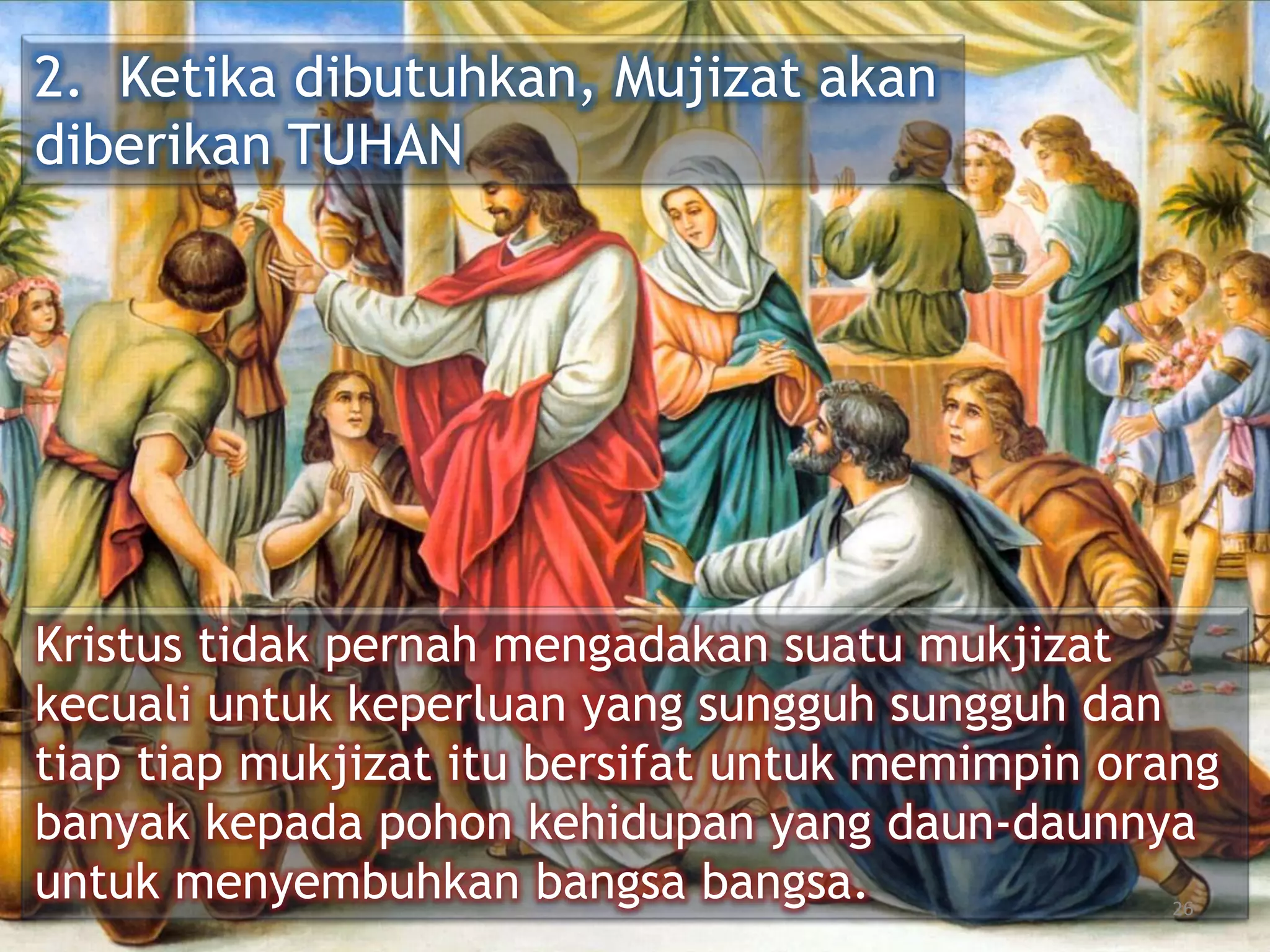 Khotbah Rohani TUHAN YESUS Memberi Makan 5000 Orang (Dual language ...