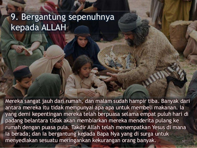 Khotbah Rohani TUHAN YESUS Memberi Makan 5000 Orang (Dual 