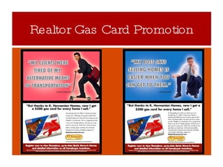 Realtor Gas Card Promotion 