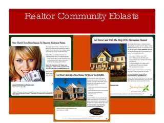 Realtor Community Eblasts 