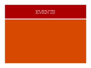 EVENTS 