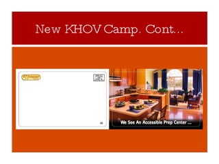 New KHOV Camp. Cont... 