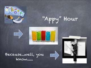 “Appy” Hour




Because...well, you
    know......
 