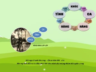 Hởi người anh thương - Chưa tròn thề ước
Nhưng tình đ t nấ ước đâu phải khi cho mình dệt mộng thắm kết uyên ương
 