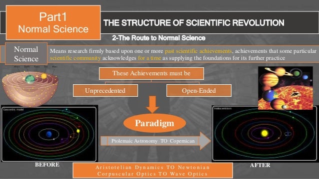 The concept of paradigms in the structure of scientific revolutions by thomas kuhn