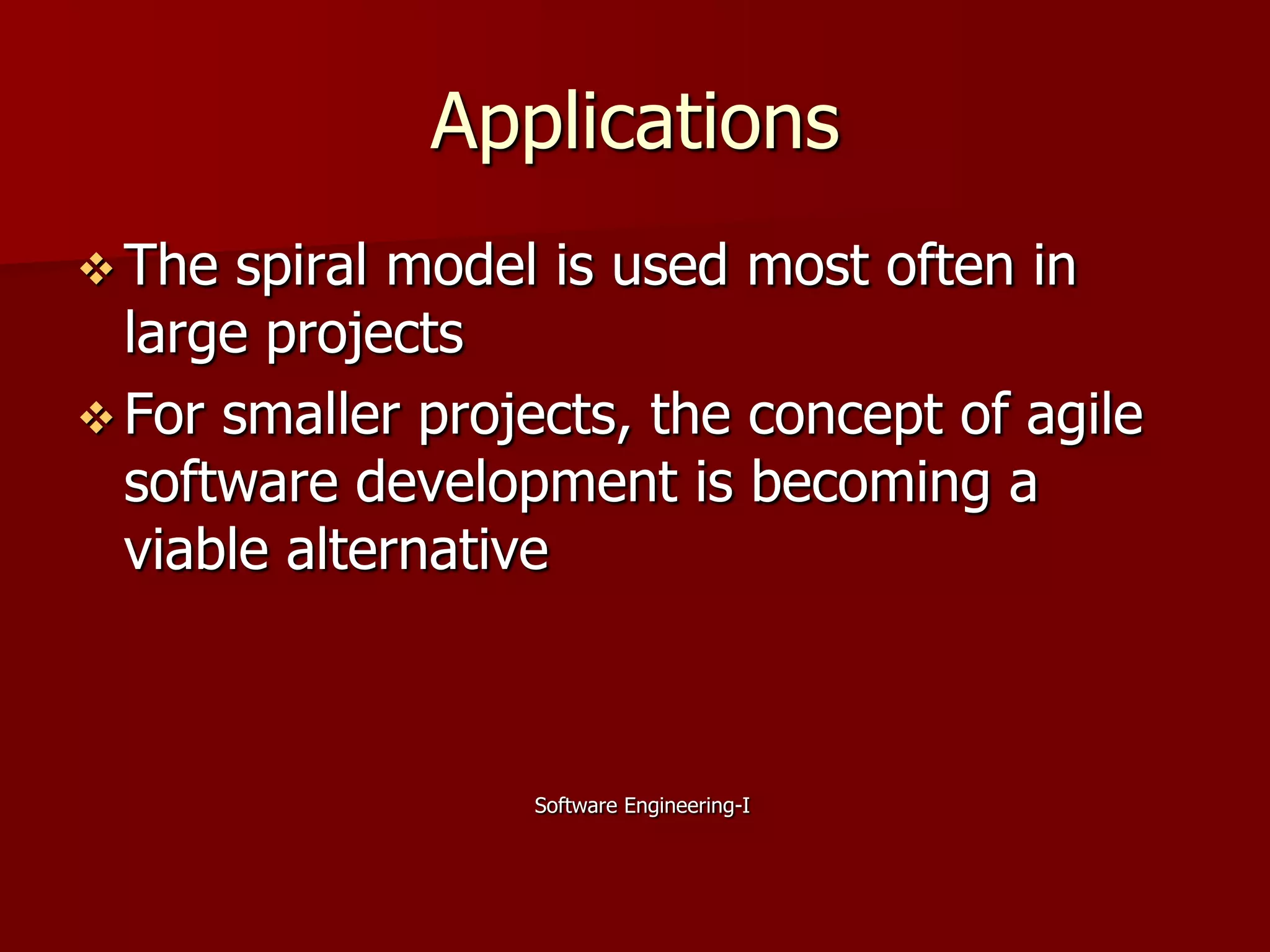 Significant changes are expected Software Engineering-I
