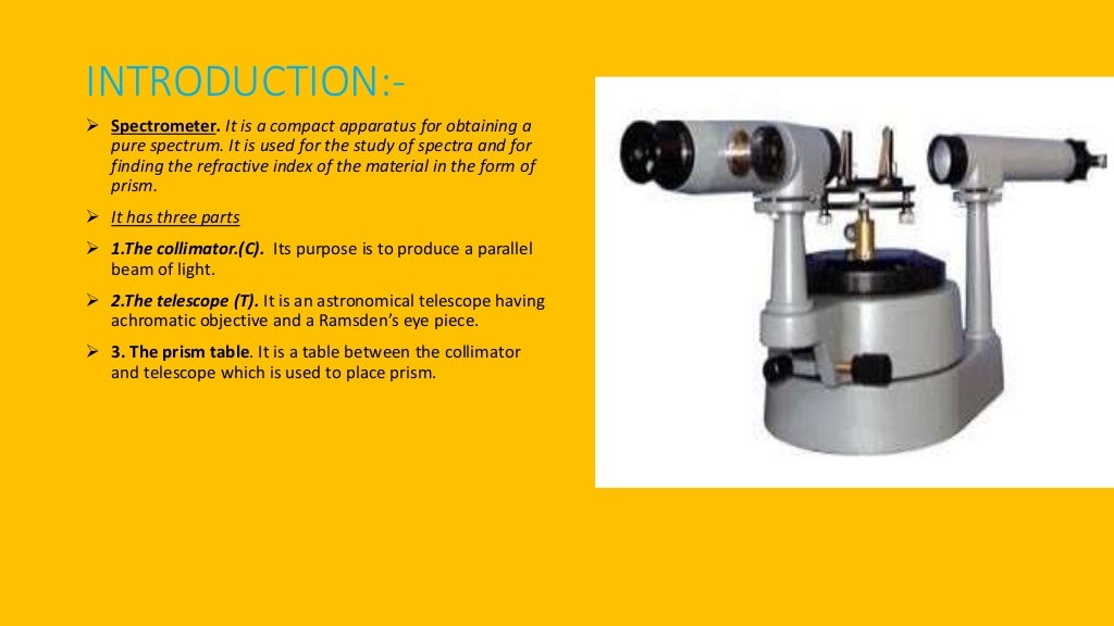 dispersive power of prism