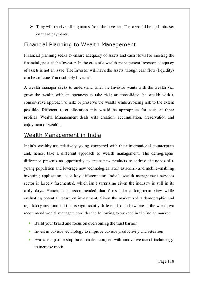 wealth management cover letter