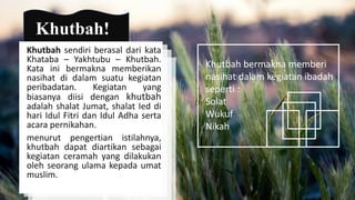 Khutbah Jumat Muhammadiyah terbaru 2024 yang menginspirasi dan penuh makna