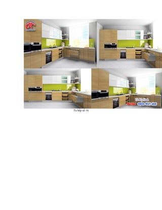 Tủ bếp số 16
 