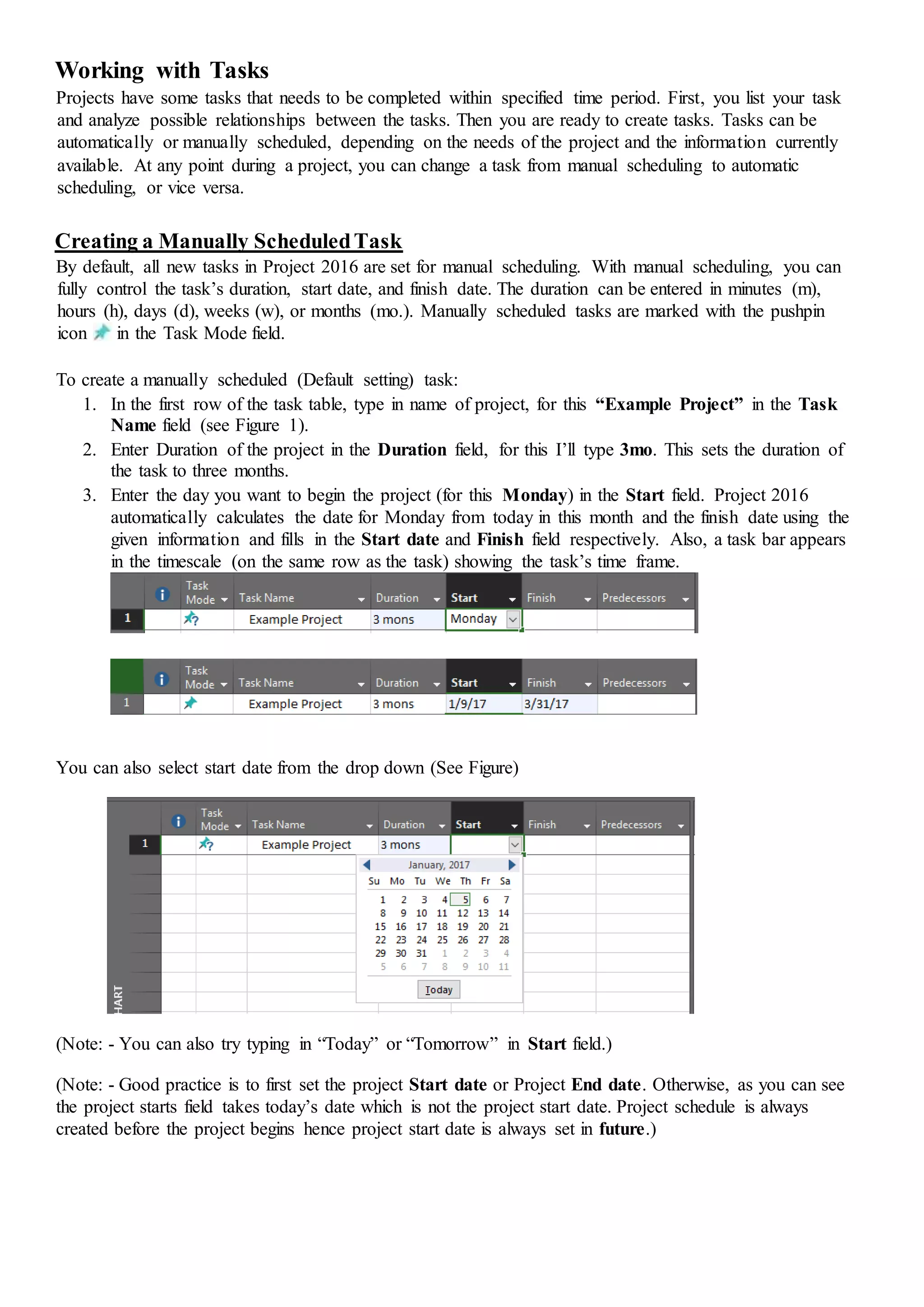 Tasks manual automatic_linking_summary_progress_microsoft_project_2016