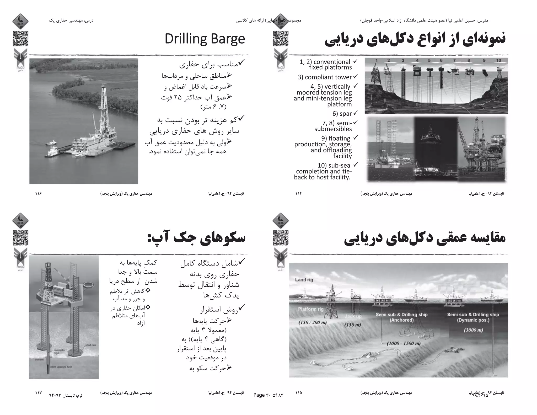 94-.)(114
94-.)(115
25
)7.6(
.
94-.)(116
:
)3
)4((
94-.)(117
‫ﯾﮏ‬ ‫ﺣﻔﺎرى‬ ‫ﻣﻬﻨﺪﺳﻰ‬ :‫درس‬ ‫ﮐﻼﺳﻰ‬ ‫ﻫﺎى‬ ‫اراﺋﻪ‬ (‫)ﻧﻬﺎﯾﻰ‬ ‫ﮐﺎﻣﻞ‬ ‫ﻣﺠﻤﻮﻋﻪ‬ (‫ﻗﻮﭼﺎن‬ ‫اﺳﻼﻣﻰ-واﺣﺪ‬ ‫آزاد‬ ‫داﻧﺸﮕﺎه‬ ‫ﻋﻠﻤﻰ‬ ‫ﻫﯿﺌﺖ‬ ‫)ﻋﻀﻮ‬ ‫ﻧﯿﺎ‬ ‫اﻋﻠﻤﻰ‬ ‫ﺣﺴﯿﻦ‬ :‫ﻣﺪرس‬
94-93 ‫ﺗﺎﺑﺴﺘﺎن‬ :‫ﺗﺮم‬ Page 30 of 83 08.2015
 