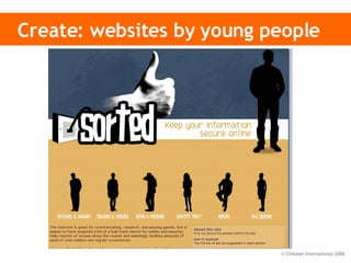 Create: websites by young people 