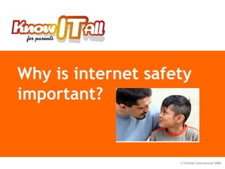 Why is internet safety important?   PART 1 