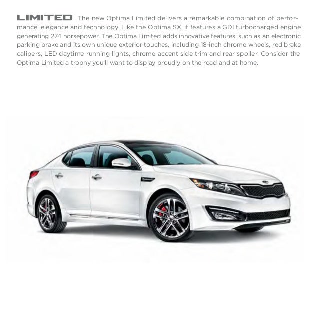 2013 Kia Optima Brochure Jack Key Auto Group El Paso, Texas, Albuqu…