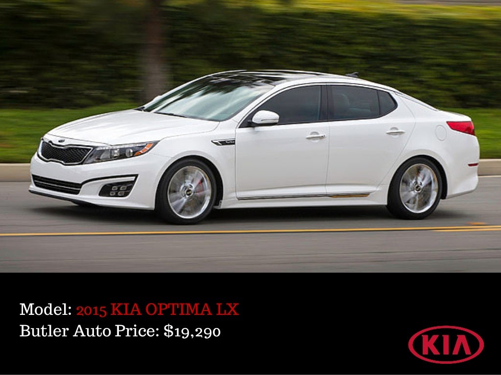 Kia Car Deals 2016 at Butler Auto Group