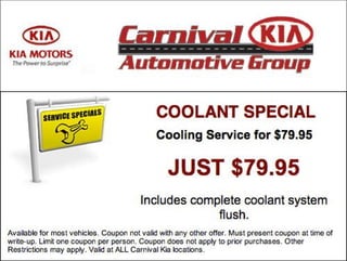 KIA Coolant System Service Special TN | Kia Dealer Madison