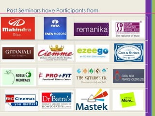Past Seminars have Participants from

 
