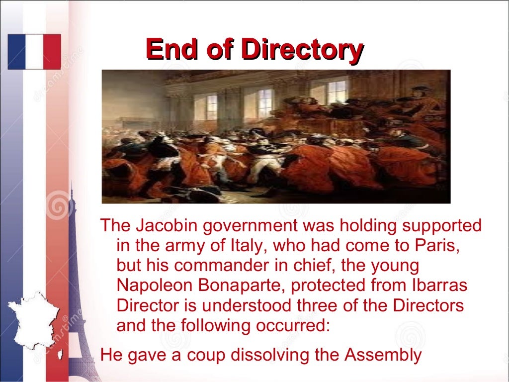 The French Revolution The Directory by Kiara and Alexia