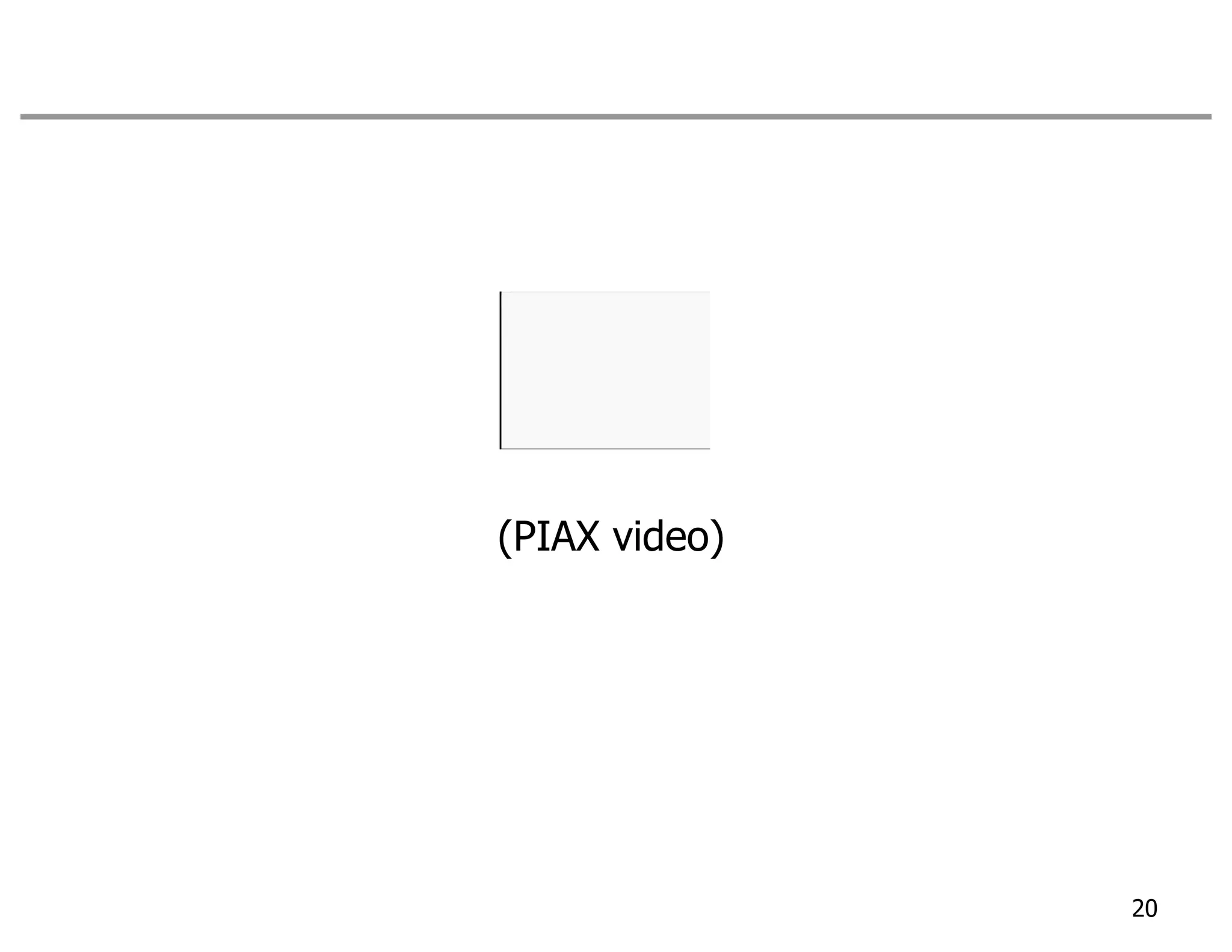 (PIAX video)




               20
 