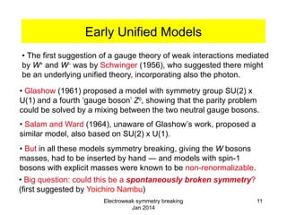 Spontaneous symmetry breaking in gauge theories | PPTX