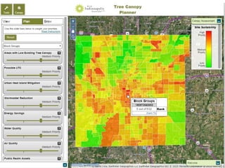 Keep Indianapolis Beautiful - Canopy Planner and Tree Plotter Software ...