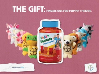 THE GIFT:FINGER-TOYS FOR PUPPET THEATRE.
 