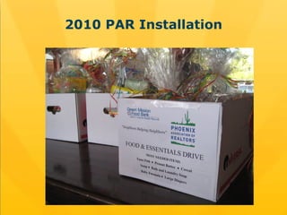 2010 PAR Installation 