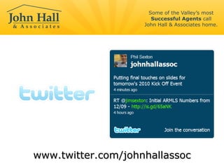 www.twitter.com/johnhallassoc 
