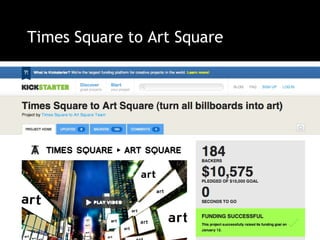Times Square to Art Square
 