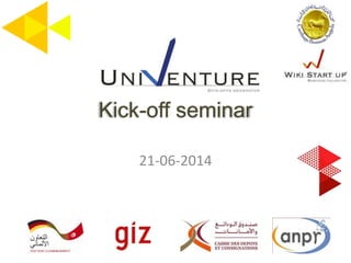 Kick-off seminar
21-06-2014
 