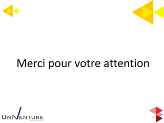 Merci pour votre attention
13
 