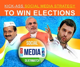 KICK-ASS SOCIAL MEDIA STRATEGY

TO WIN ELECTIONS

 