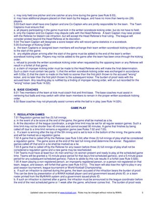 Kickball Rules.pdf kickball presentation | PDF