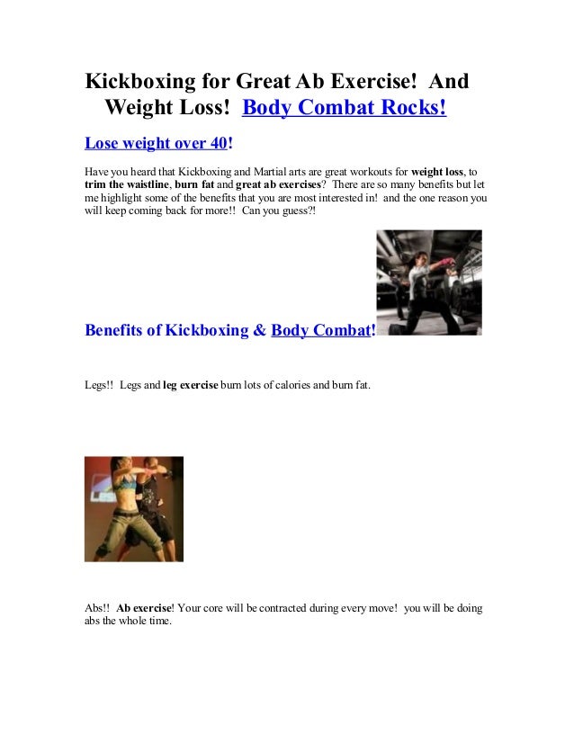Kickboxing for great ab exercise at home