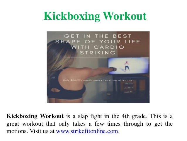 kickboxing workout