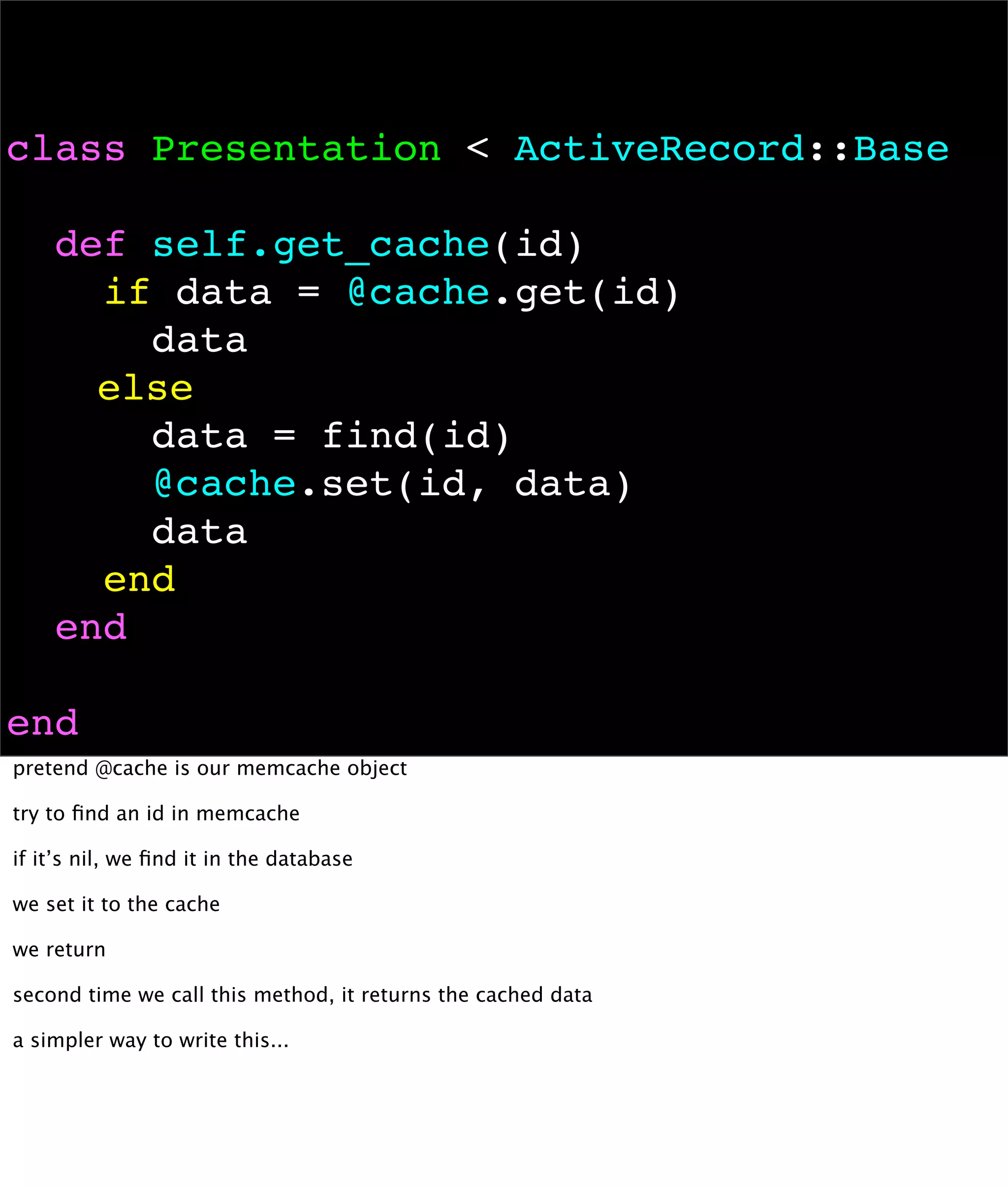 Kickin' Ass with Cache-Fu (with notes)