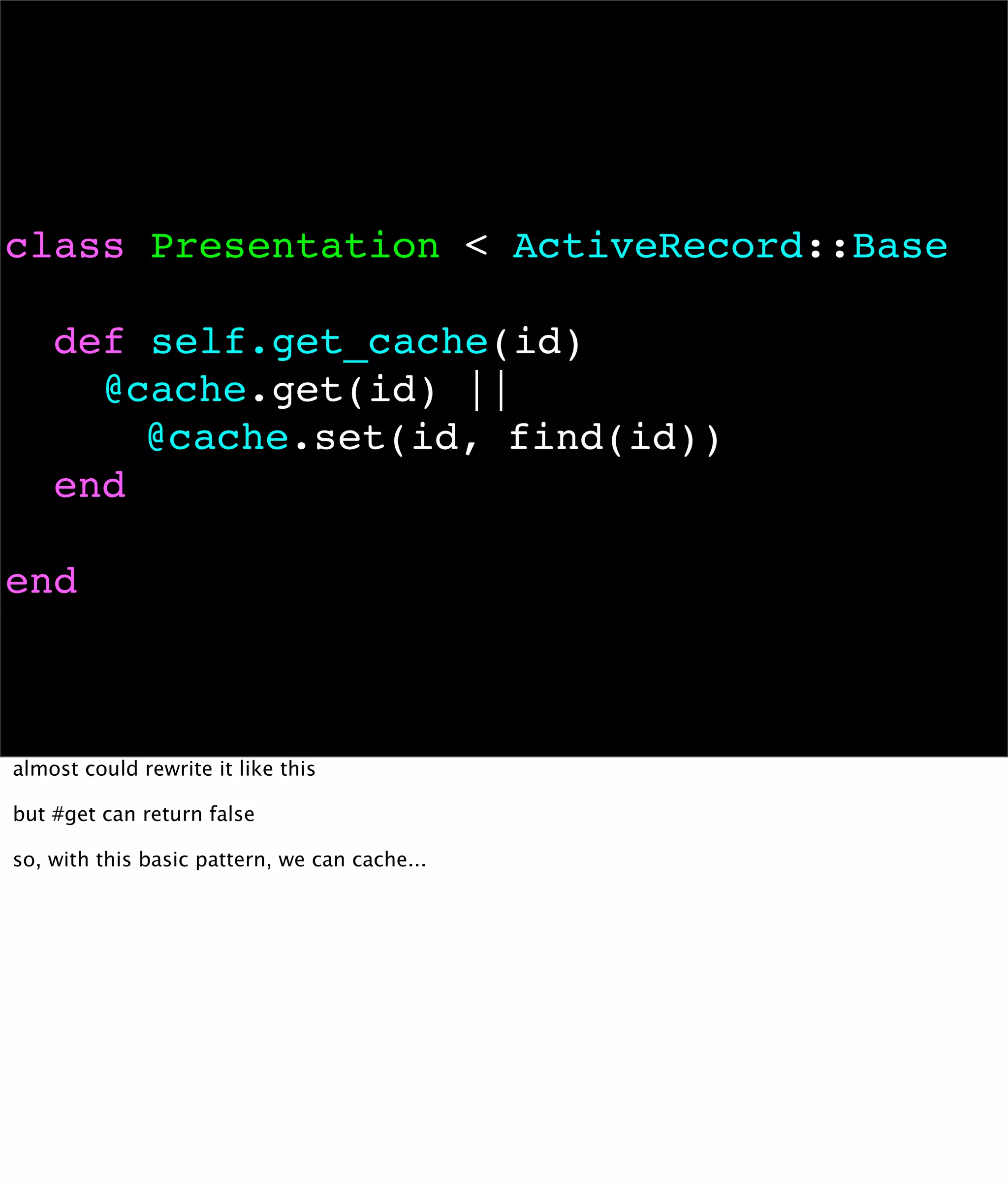 Kickin' Ass with Cache-Fu (with notes)