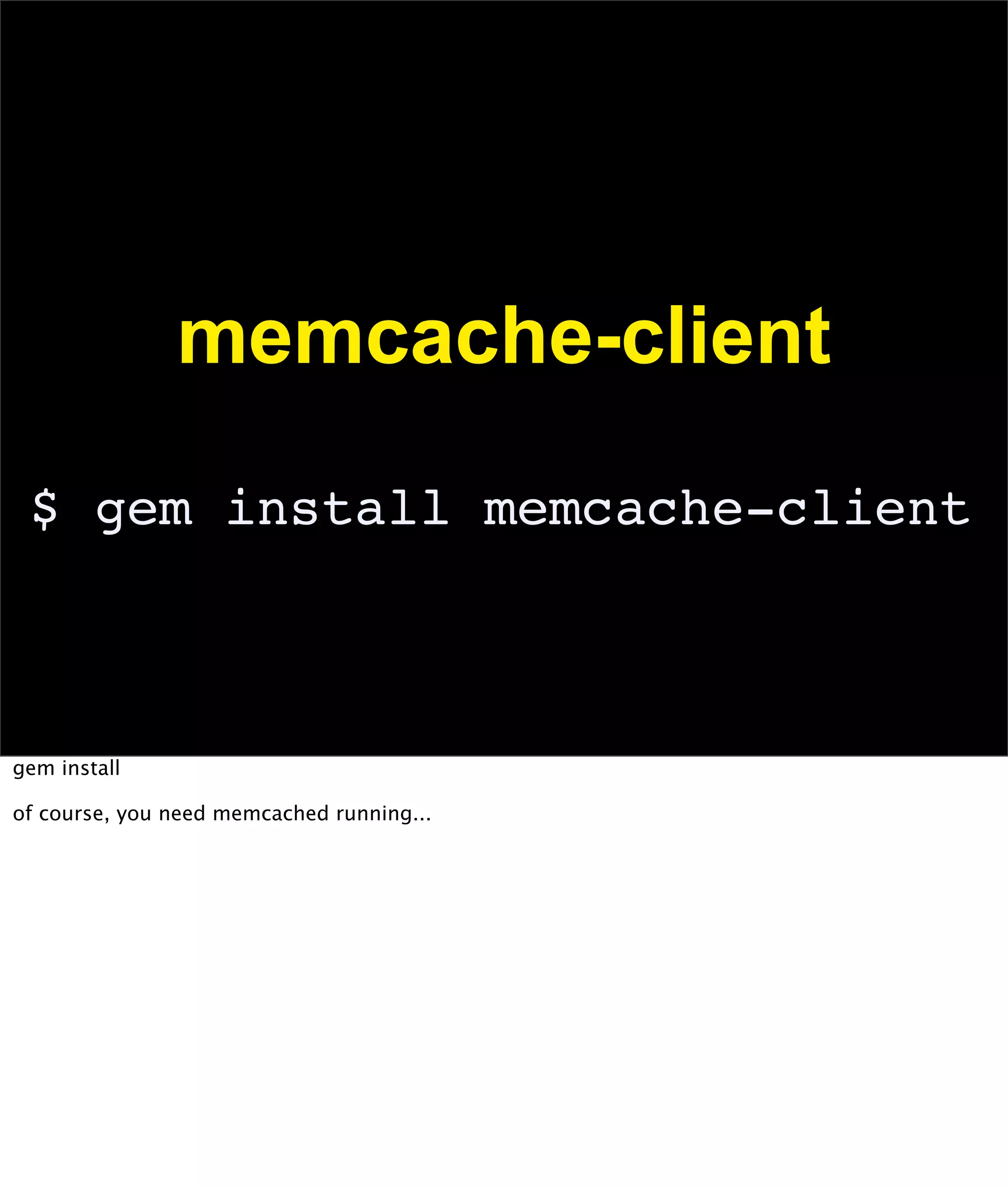 Kickin' Ass with Cache-Fu (with notes)