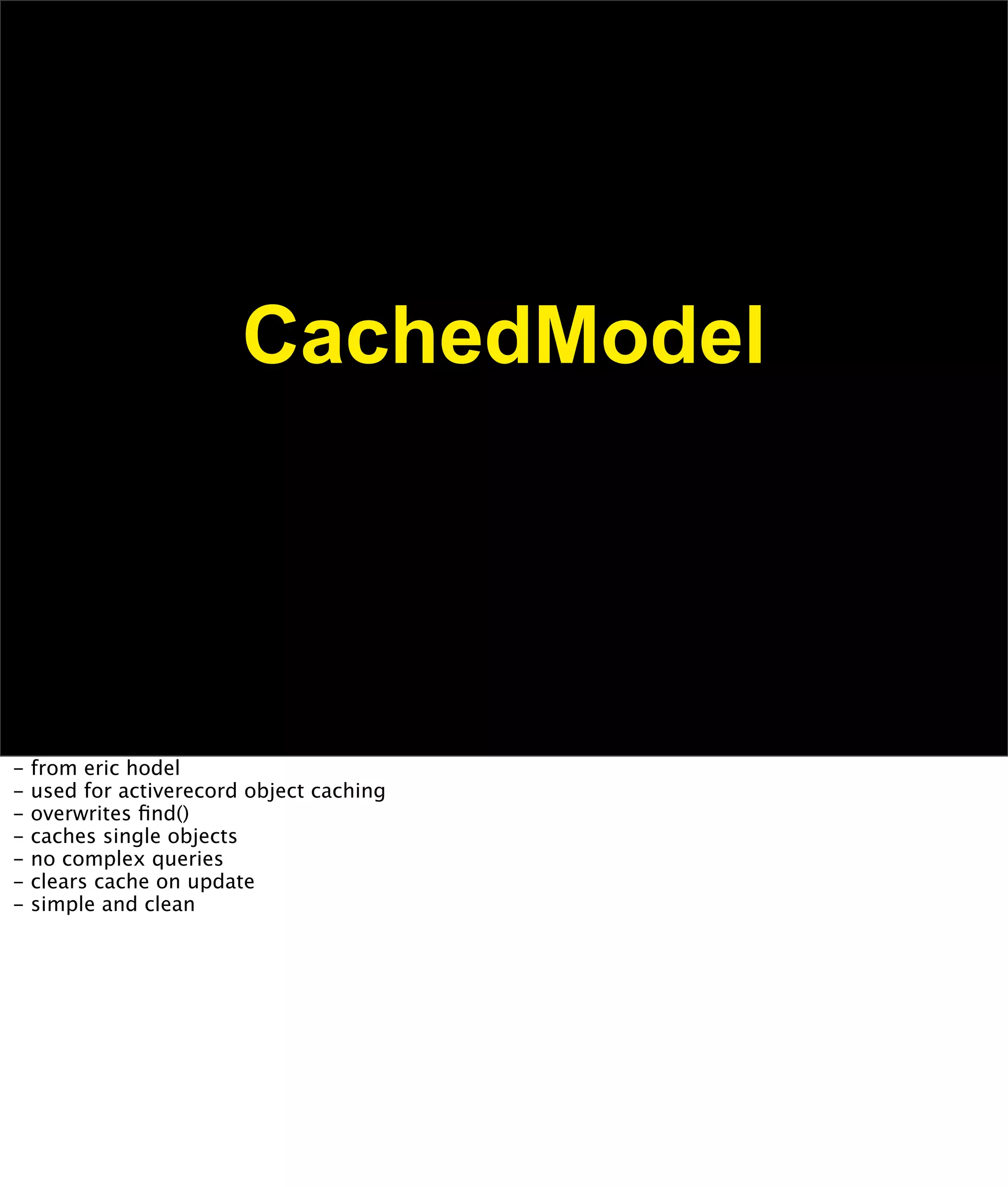 Kickin' Ass with Cache-Fu (with notes)