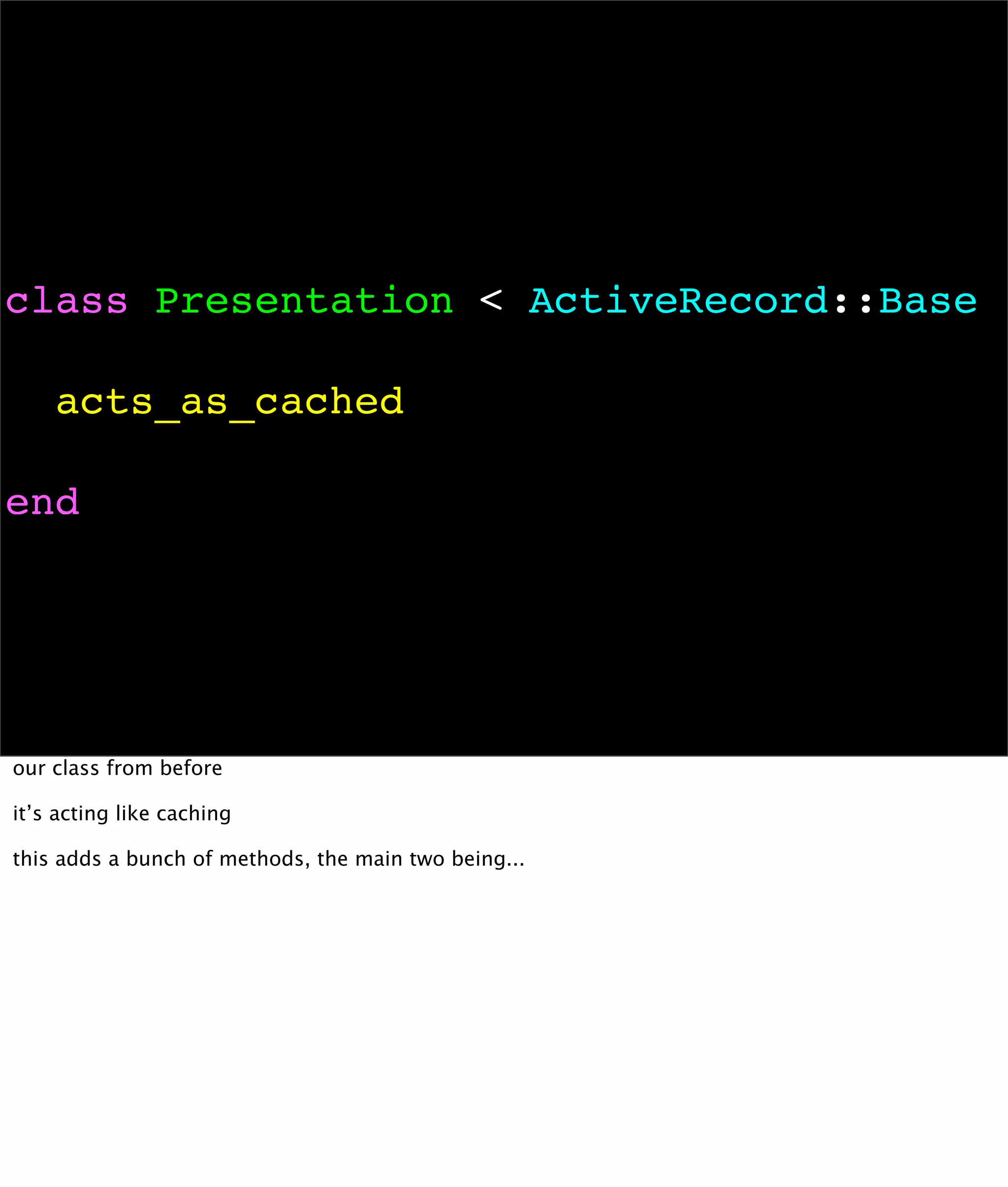 Kickin' Ass with Cache-Fu (with notes)