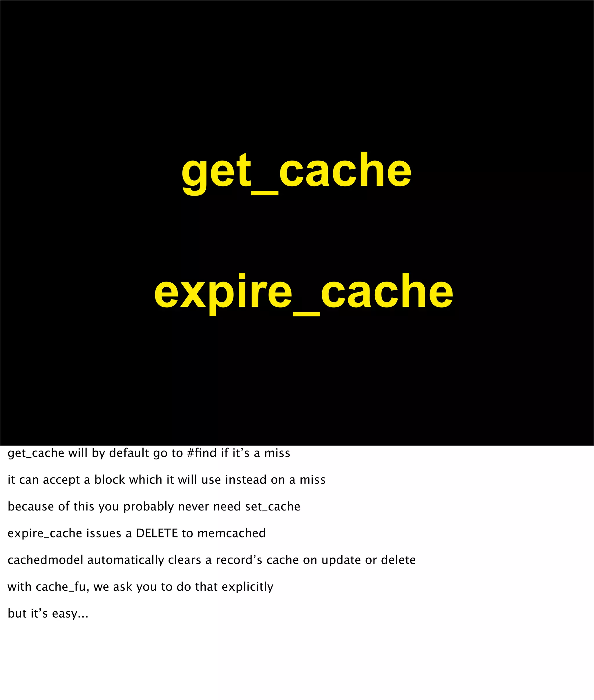 Kickin' Ass with Cache-Fu (with notes)