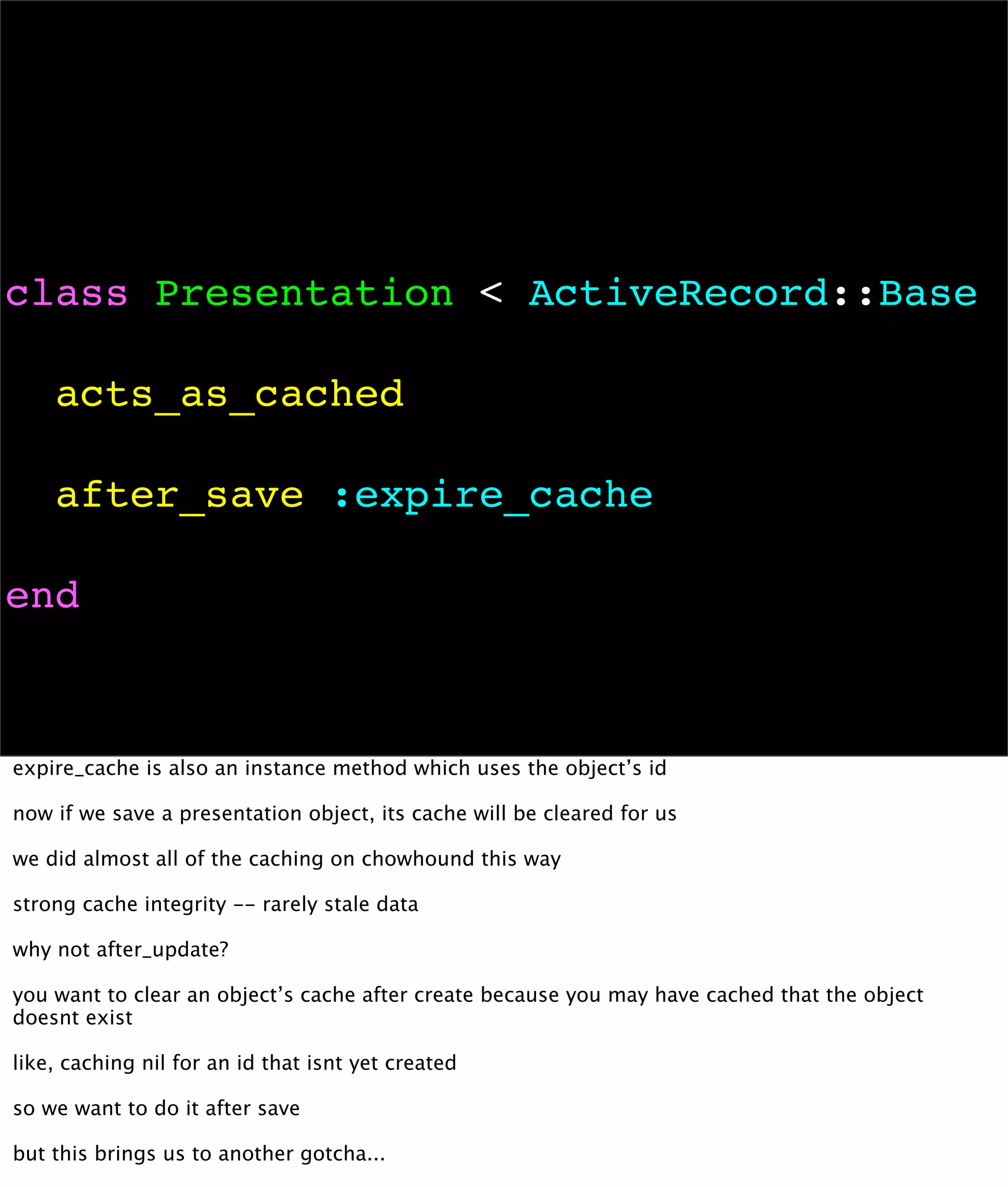 Kickin' Ass with Cache-Fu (with notes)