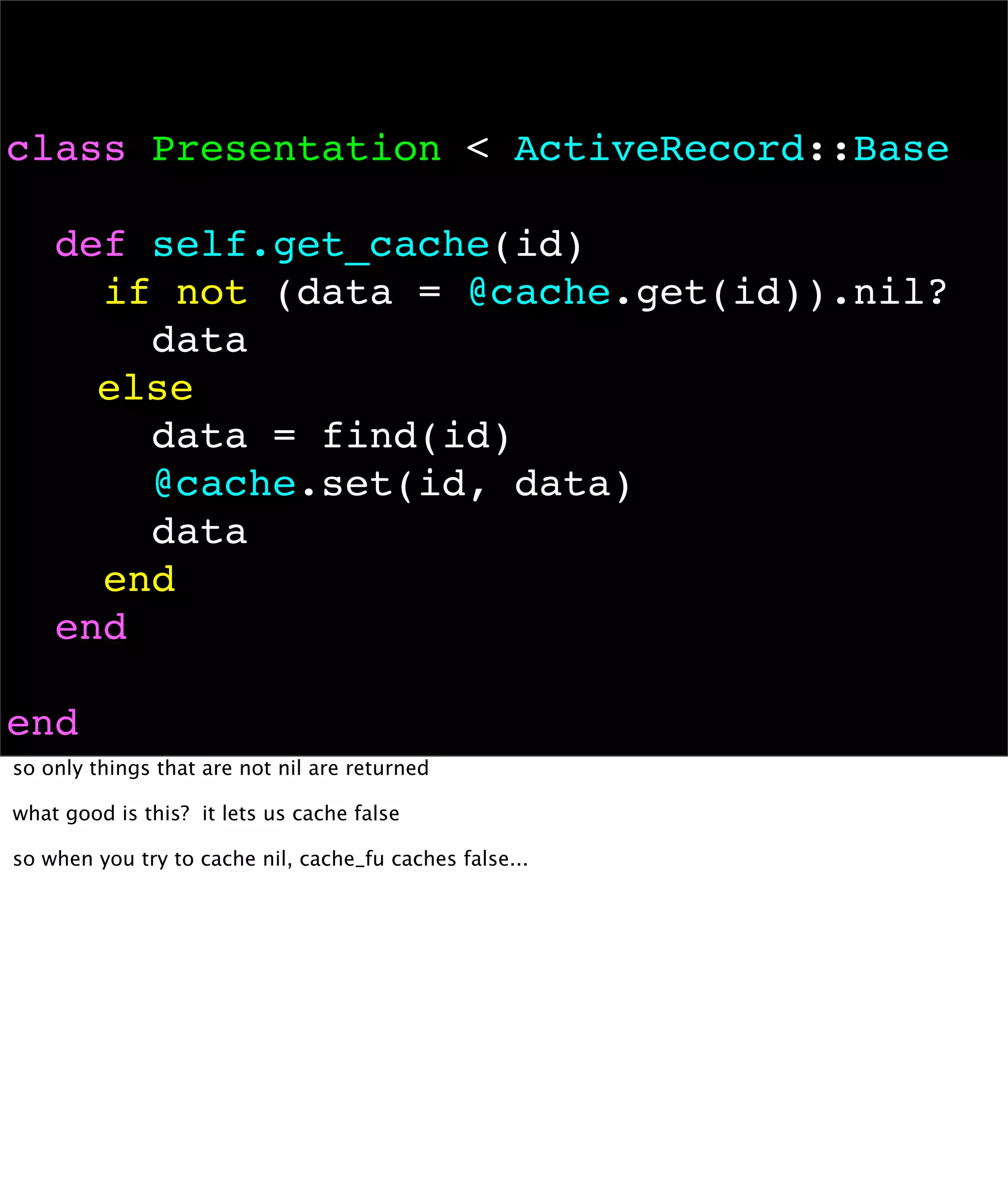 Kickin' Ass with Cache-Fu (with notes)